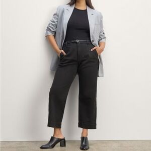 Everlane Utility Straight Leg Womens Black size 16